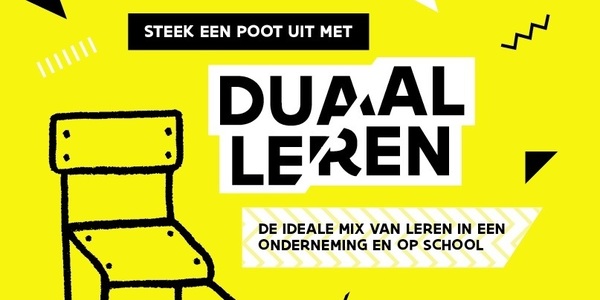 Affiche over duaal leren